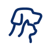 Symbol: Hund und Katze – steht für Haustiere.