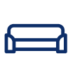 Symbol: Sofa – steht für Haushalt oder Wohnen.